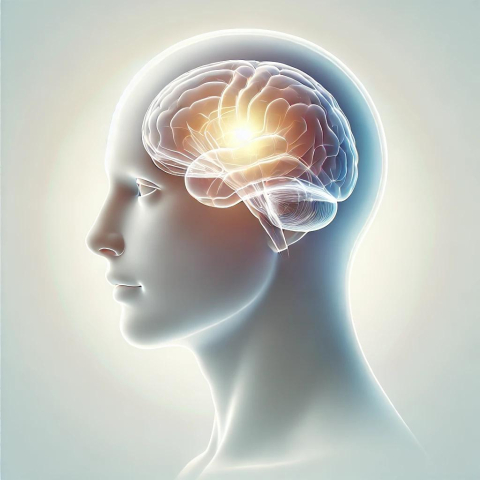 human head brain